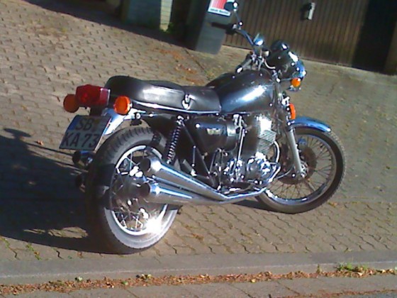 CB 750 K7 fahre ich seit 30J