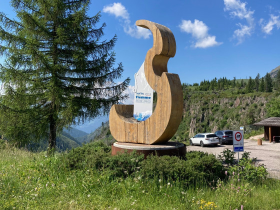 Auf dem Passo Lavazze