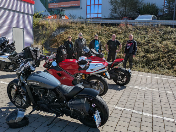 Kleine Pause in Morbach