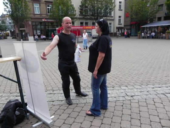 saarbikers helfen - Sternenregen - Stummplatz Neunkirchen