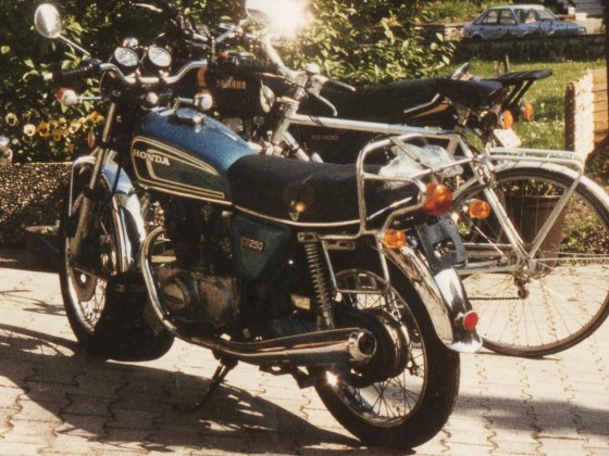 HONDA CB250G (Motorrad Nr. 1)