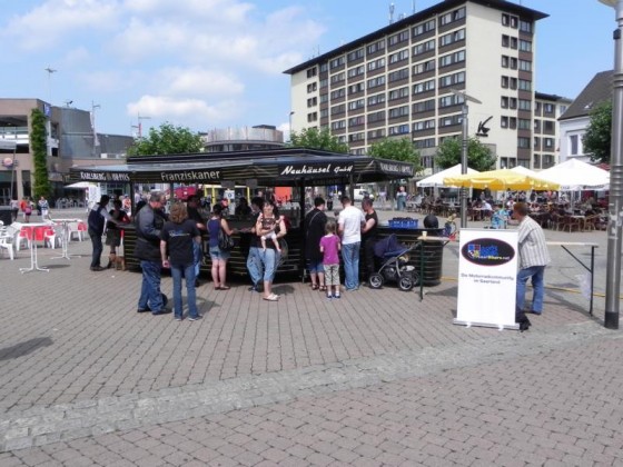 saarbikers helfen - Sternenregen - Stummplatz Neunkirchen