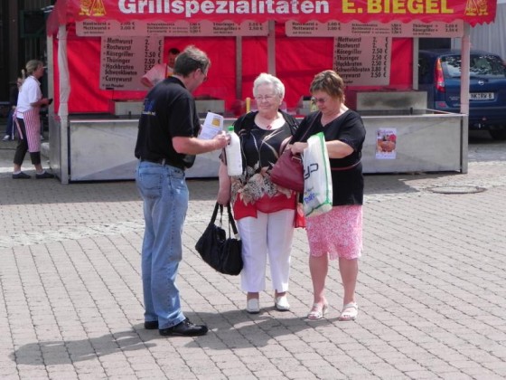 saarbikers helfen - Sternenregen - Stummplatz Neunkirchen