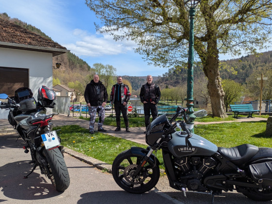 Mit Volker nach Dabo