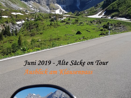 Ausblick am Klausenpass