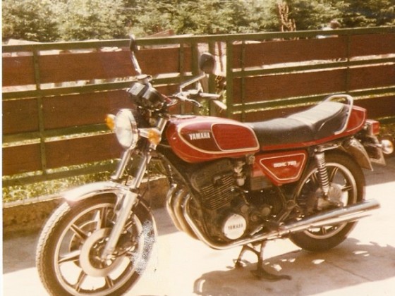 Yamaha 750 DOHC Bj. 1979 verkauft 1981