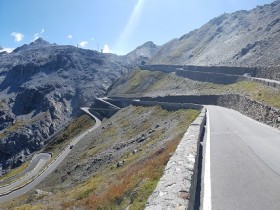 Tag 5 - Stelvio Panorama kurz vor Passhöhe