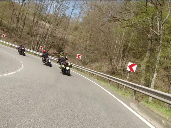 Oster Sonntag Tour 2021 - bestes Bikerwetter bei 12 Grad und Sonnenschein