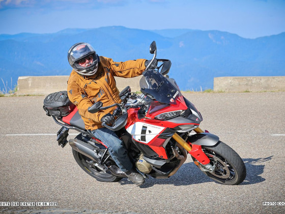 mit der Duc am Grand Ballon