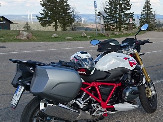 BMW R1200R - Tour in den Schwarzwald (April 2017)