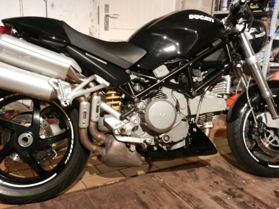 Ducati Monster S2R  fertig umgebaut