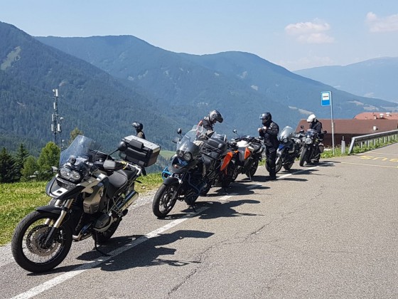 Mit Freunden in den Alpen / Dolomiten